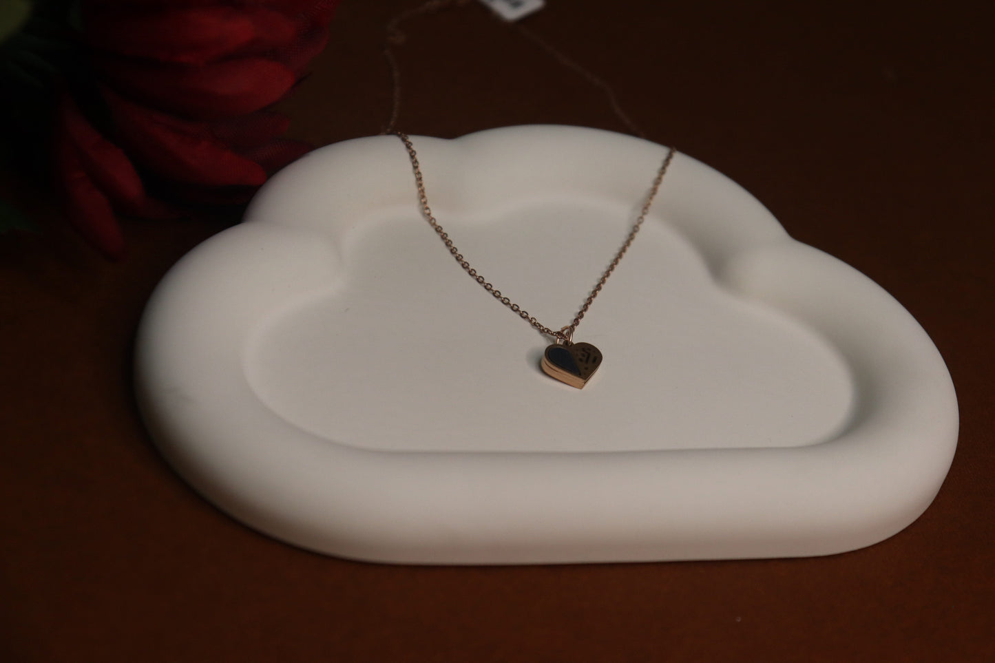 HEART OF ROSE PENDANT CHAIN