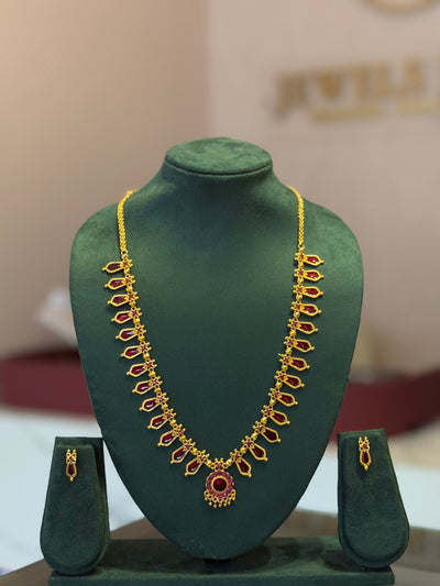 RUBY ROYAL HARAM - JewelsMuse