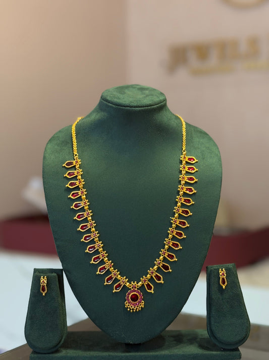 RUBY ROYAL HARAM - JewelsMuse