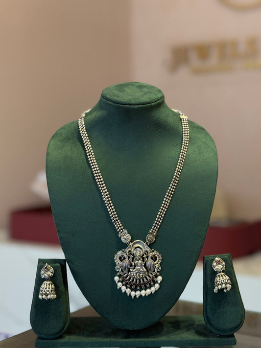 GERMAN SILVER TEMPLE SET - JewelsMuse