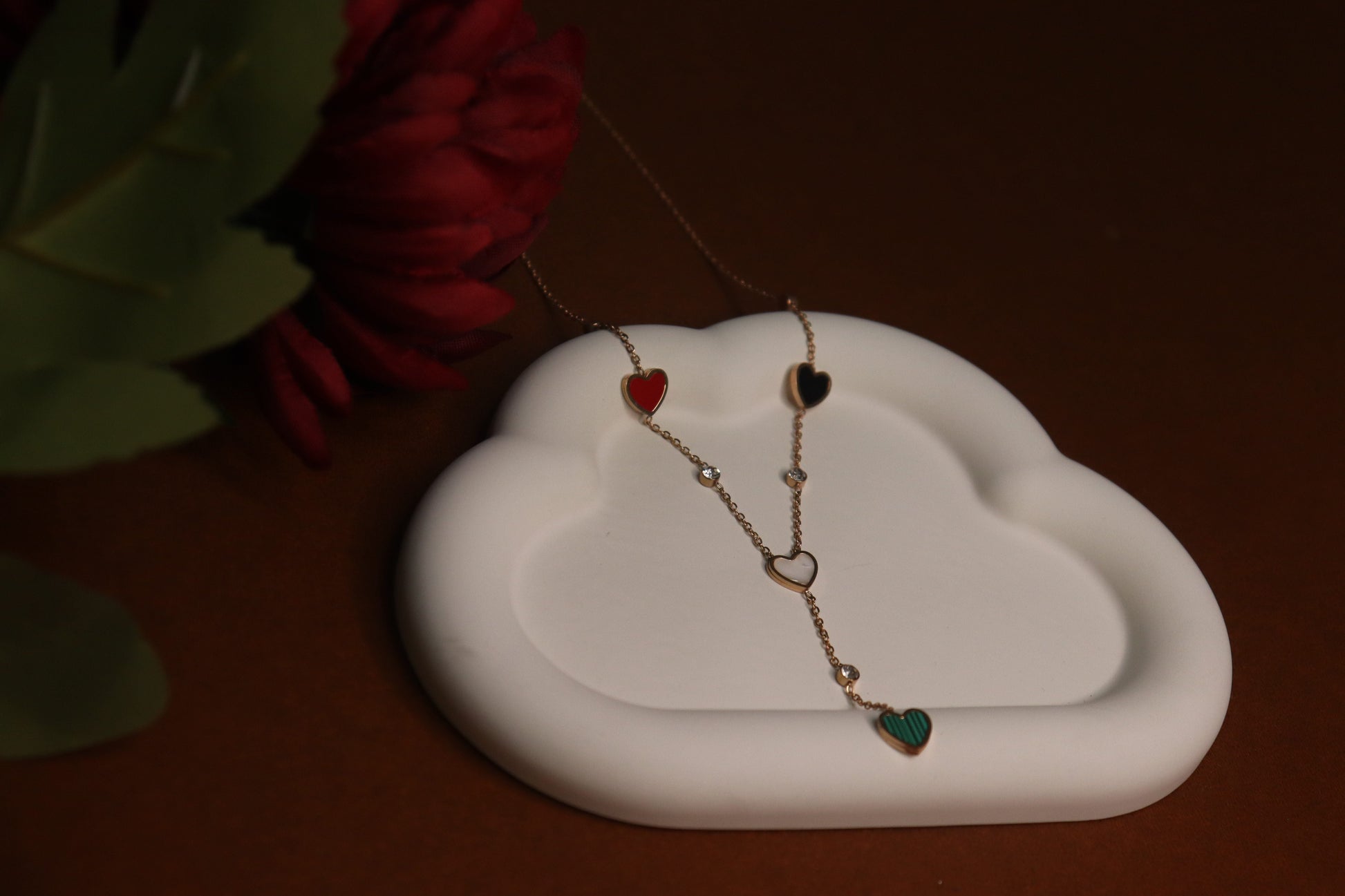 Chinese Sweet Heart Pendant Set by JewelsMuse