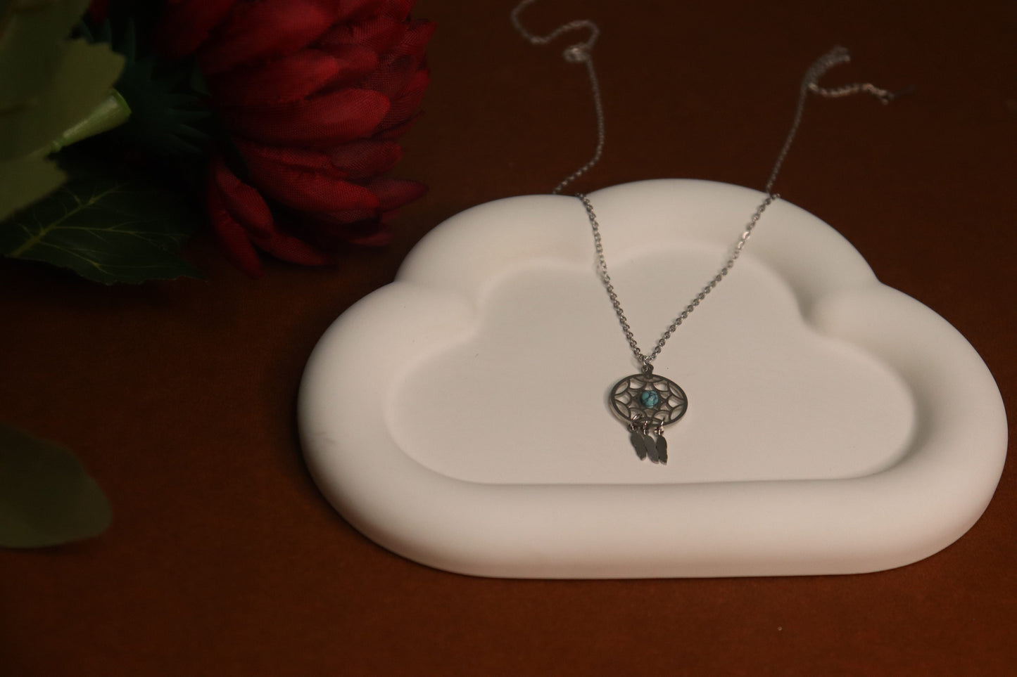 Dream Catcher Pendant Chain by JewelsMuse