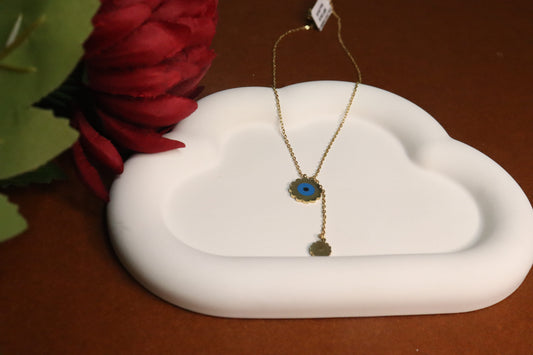 Evil Eye Charm Neckchain by JewelsMuse