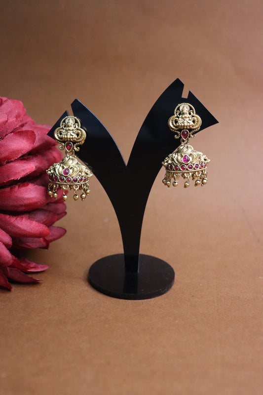 Antique Lakshmi Jhumka